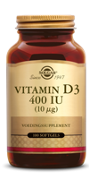 Solgar Vitamine D-3 400 IU Softgels