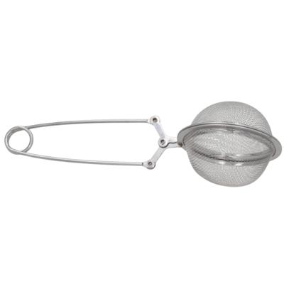 Gerimport Theefilter klem - RVS -zilver - D6.5 cm - theezeef - keukenaccessoires