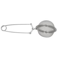 Gerimport Theefilter klem - RVS -zilver - D6.5 cm - theezeef - keukenaccessoires