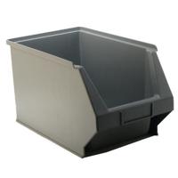 Kunststof stapelbak grijs 336 x 200 x 150mm
