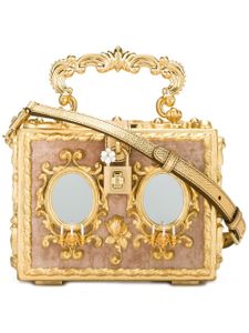 Dolce & Gabbana minaudière à design baroque - Métallisé