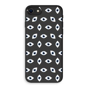 Eyes pattern: iPhone 8 Biologisch afbreekbaar hoesje