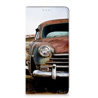 OPPO A17 Stand Case Vintage Auto - thumbnail