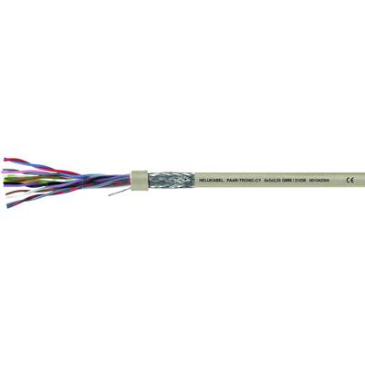 Helukabel 19973-500 Datakabel LiYCY 4 x 2 x 0.34 mm² Grijs 500 m