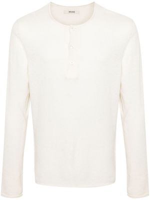 Zadig&Voltaire pull en maille fine - Blanc