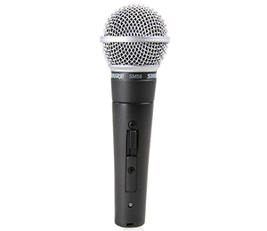 Shure SM58 Zwart Microfoon voor studio's