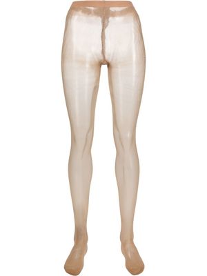 Falke collants transparents à taille haute - Tons neutres