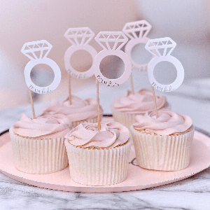 Ginger Ray TH-112 Cupcake Toppers