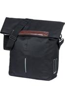 Basil city shopper - fietsshopper zwart 14-16l