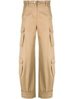 Valentino Garavani pantalon cargo à taille haute - Tons neutres