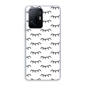 Wimpers: Xiaomi 11T Pro Transparant Hoesje