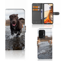 Xiaomi 11T | 11T Pro Telefoonhoesje met Pasjes Honden Labrador - thumbnail