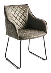 Rivièra Maison Eetkamerstoel 'Frisco Drive' Pellini, kleur Espresso
