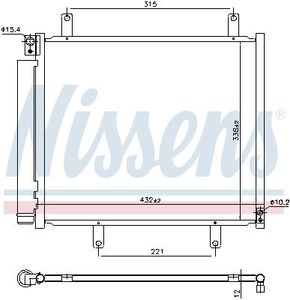 Condensor, airconditioning 940932