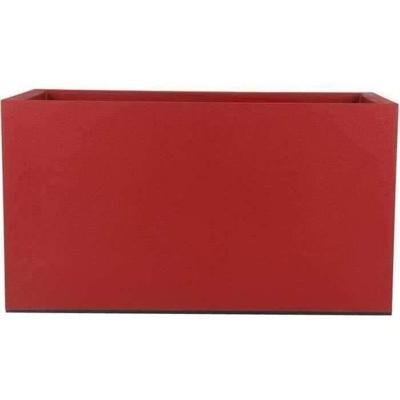 Granietbloembak - 60x30 cm - rood