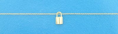 TFT Collier Geelgoud Slot 0,8 mm 40 - 42 - 44 cm
