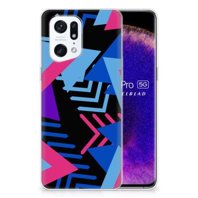 OPPO Find X5 Pro | TPU Hoesje | Funky Triangle
