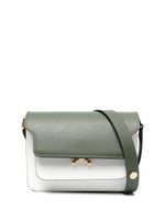 Marni sac porté épaule en cuir - Vert