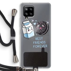 Best Friend Forever: Samsung Galaxy A42 5G Transparant Hoesje met koord