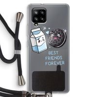 Best Friend Forever: Samsung Galaxy A42 5G Transparant Hoesje met koord