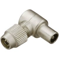 Renkforce Coax-haakse stekker metaal Kabeldiameter: 7 mm - thumbnail