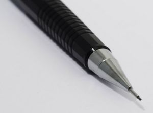 Pentel vulpotlood voor potloodstiften: 0,5 mm, zwarte houder