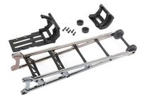 Traxxas - Wheelie bar, black chrome (assembled)/ wheelie bar mount (TRX-9460X)