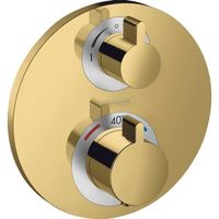 Hansgrohe Ecostat s thermostaat afdekset vo. 2 funct polish gold optic 15758990 - thumbnail