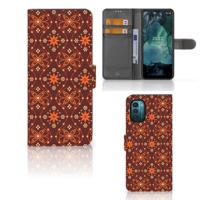 Nokia G11 | G21 | Telefoon Hoesje | Batik Brown Nokia G11 | G21 | Telefoon Hoesje | Batik Brown