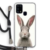 Daisy: Samsung Galaxy M31 Transparant Hoesje met koord