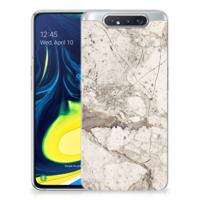 Samsung Galaxy A80 | TPU | Siliconen hoesje | Marmer Beige Samsung Galaxy A80 | TPU | Siliconen hoesje | Marmer Beige