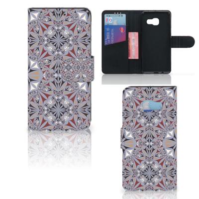 Samsung Galaxy A3 2017 | Bookcase | Flower Tiles