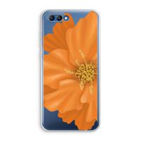 Orange Ellila flower: Honor 10 Transparant Hoesje