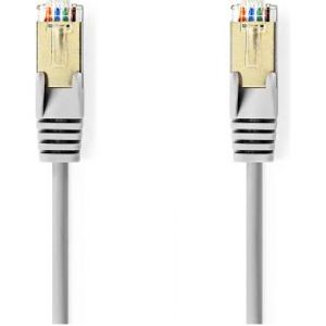 CAT5e-Kabel | SF/UTP | RJ45 Male | RJ45 Male | 0.50 m | Rond | PVC | Grijs | Label