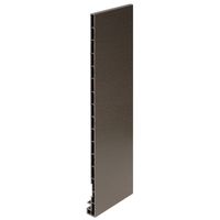Keralit dakrand boeideel 350mm - Kwartsgrijs (2835)