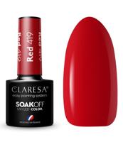 Claresa uv/led gellak 5ml red 419 warm feelings