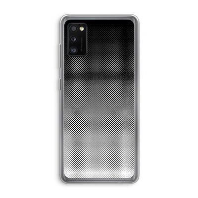 Musketon Halftone: Samsung Galaxy A41 Transparant Hoesje