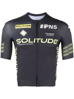 Pas Normal Studios t-shirt Solitude à logo imprimé - Gris