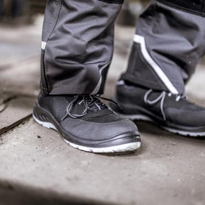 NITRAS SAFETY Nitras lage schoen "solid step safety shoes gr. 46 nitras solid step gray