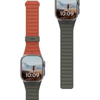 Urban Armor Gear Pathfinder Horlogeband 44 mm, 45 mm, 46 mm Uni Olijf, Terracotta Watch Series 4, Watch Series 5, Watch Series 6, Watch Series 7, Watch Series