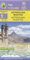 Wandelkaart 11.18 Asterousia - Phaistos, zuidkust Kreta | Anavasi - thumbnail