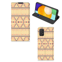 Samsung Galaxy A03s Hoesje met Magneet Aztec Yellow - thumbnail