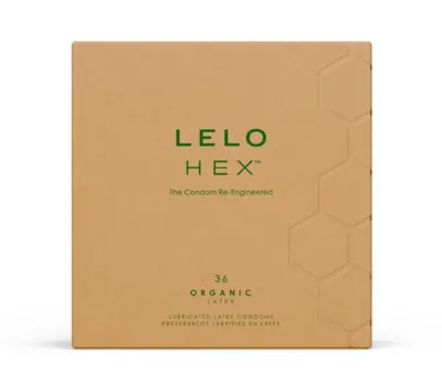 Lelo HEX Organic Condooms 36 stuks