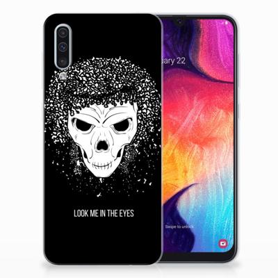 Silicone Back Case Samsung Galaxy A50 Skull Hair Silicone Back Case Samsung Galaxy A50 Skull Hair