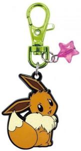 Pokemon Sparkling Metal Keychain - Eevee