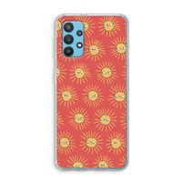 Zon: Samsung Galaxy A32 4G Transparant Hoesje Zon: Samsung Galaxy A32 4G Transparant Hoesje