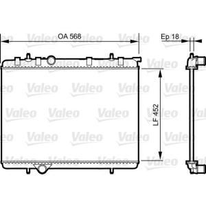 Valeo Radiateur 735090