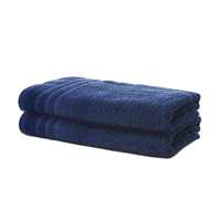 Badlakens Katoen Navy 4 Pack Dekbed Discounter - Dekbed-Discounter.nl