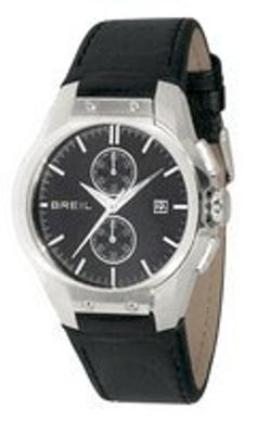 Horlogeband Breil TW0601 Leder Zwart 17mm
