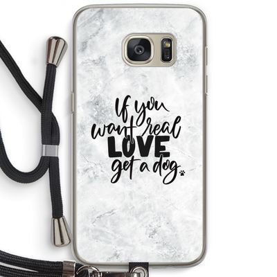 Partner in crime: Samsung Galaxy S7 Transparant Hoesje met koord